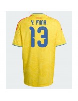 Kolumbia Yerry Mina #13 Kotipaita MM-kisat 2026 Lyhythihainen